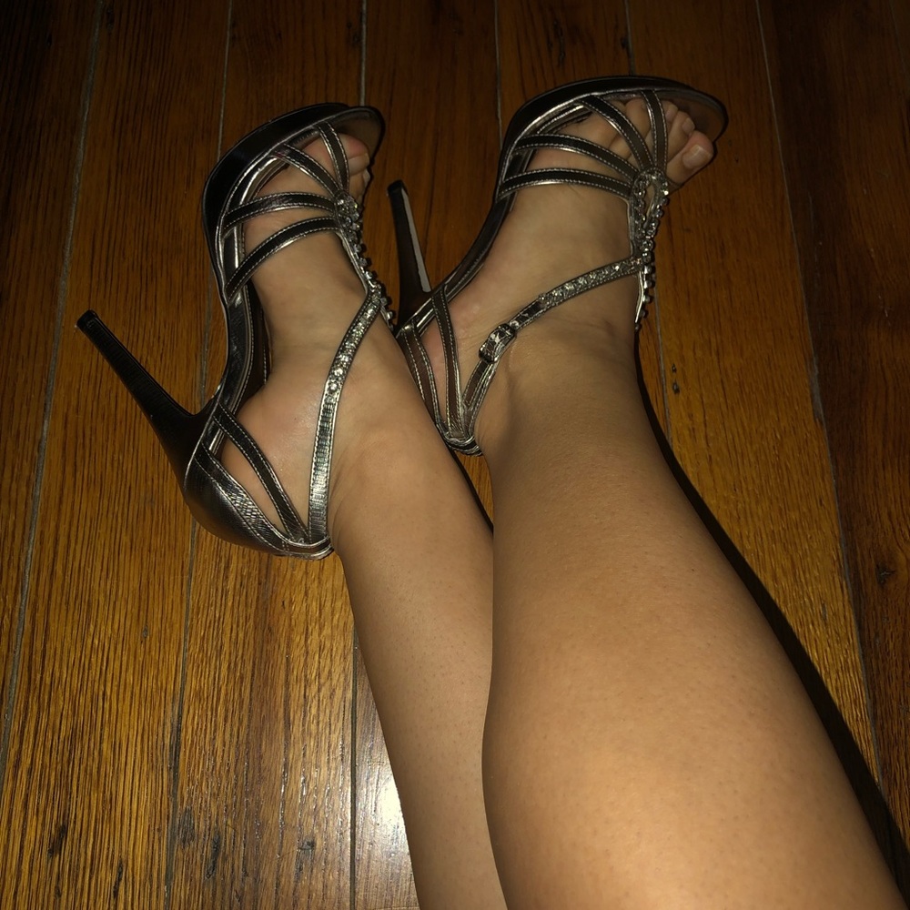 Metallic Heels - Picture 2 of 8